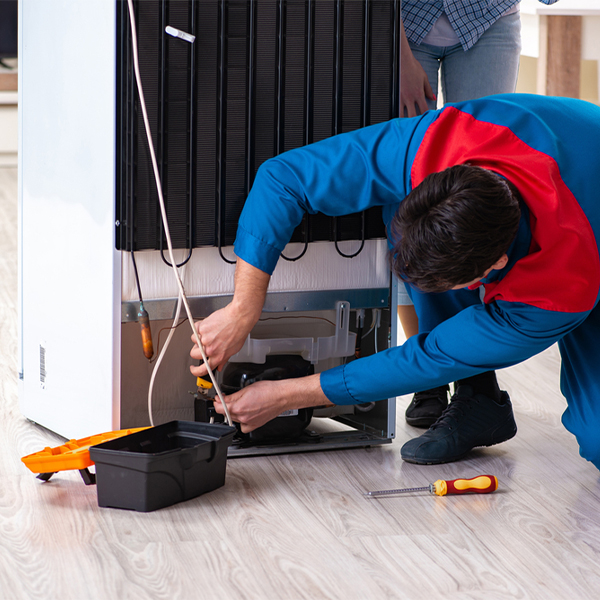 how much do you charge for refrigerator repair services in Decker MI